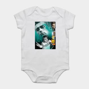 James Dean Collage Portrait Baby Bodysuit